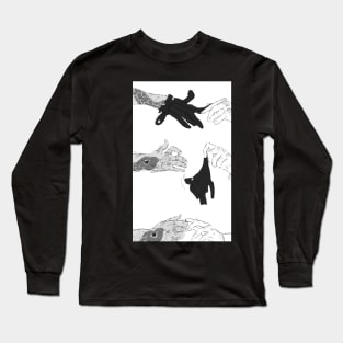 Glove up! Or glove down! Long Sleeve T-Shirt